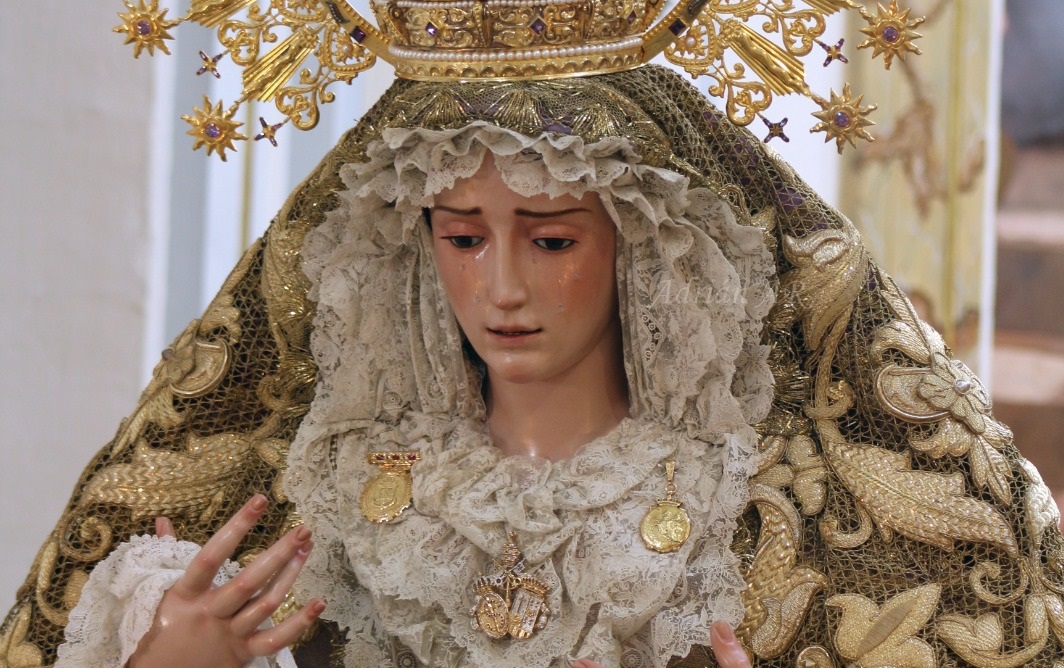Horario e Itinerario Rosario vespertino de María Santísima de Consolación y Lágrimas. Málaga 21 de Octubre del 2023